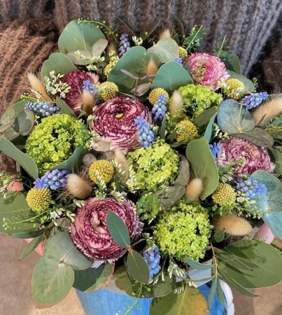 Borddekorasjon lav rund - Ekstra stor