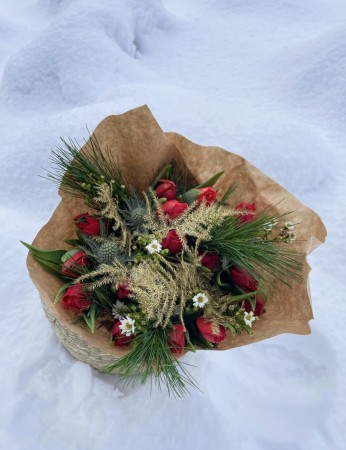 Julebukett - liten